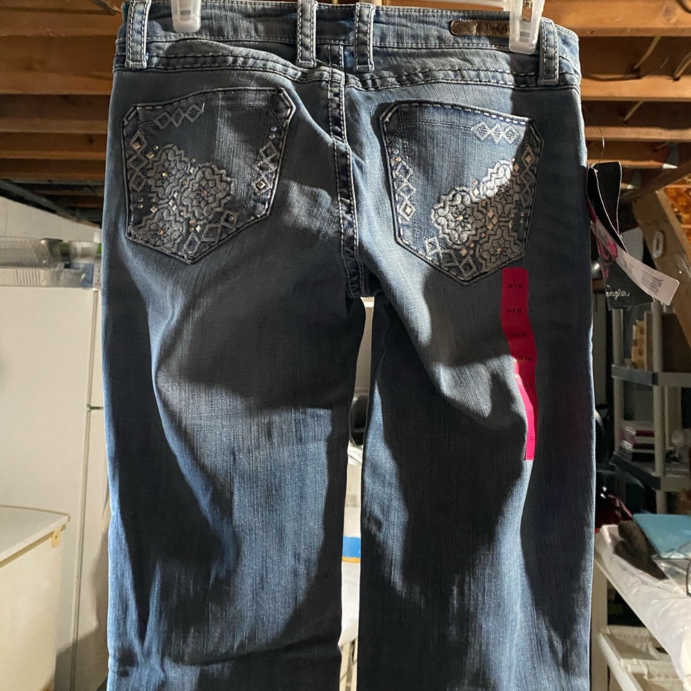 Rock 47 Wrangler Low Rise Bootcut Jeans